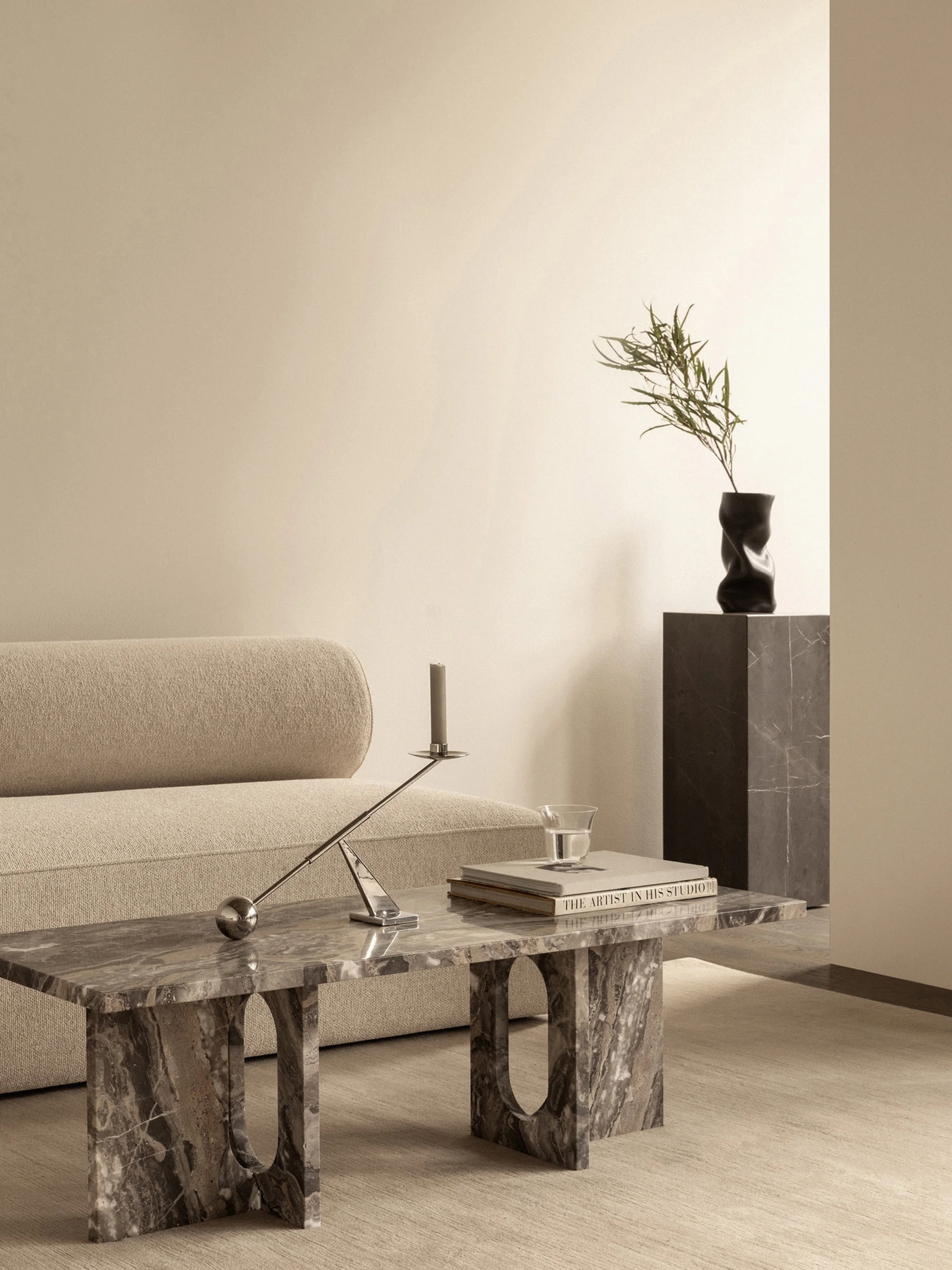 Marmor-Couchtisch Androgyne
