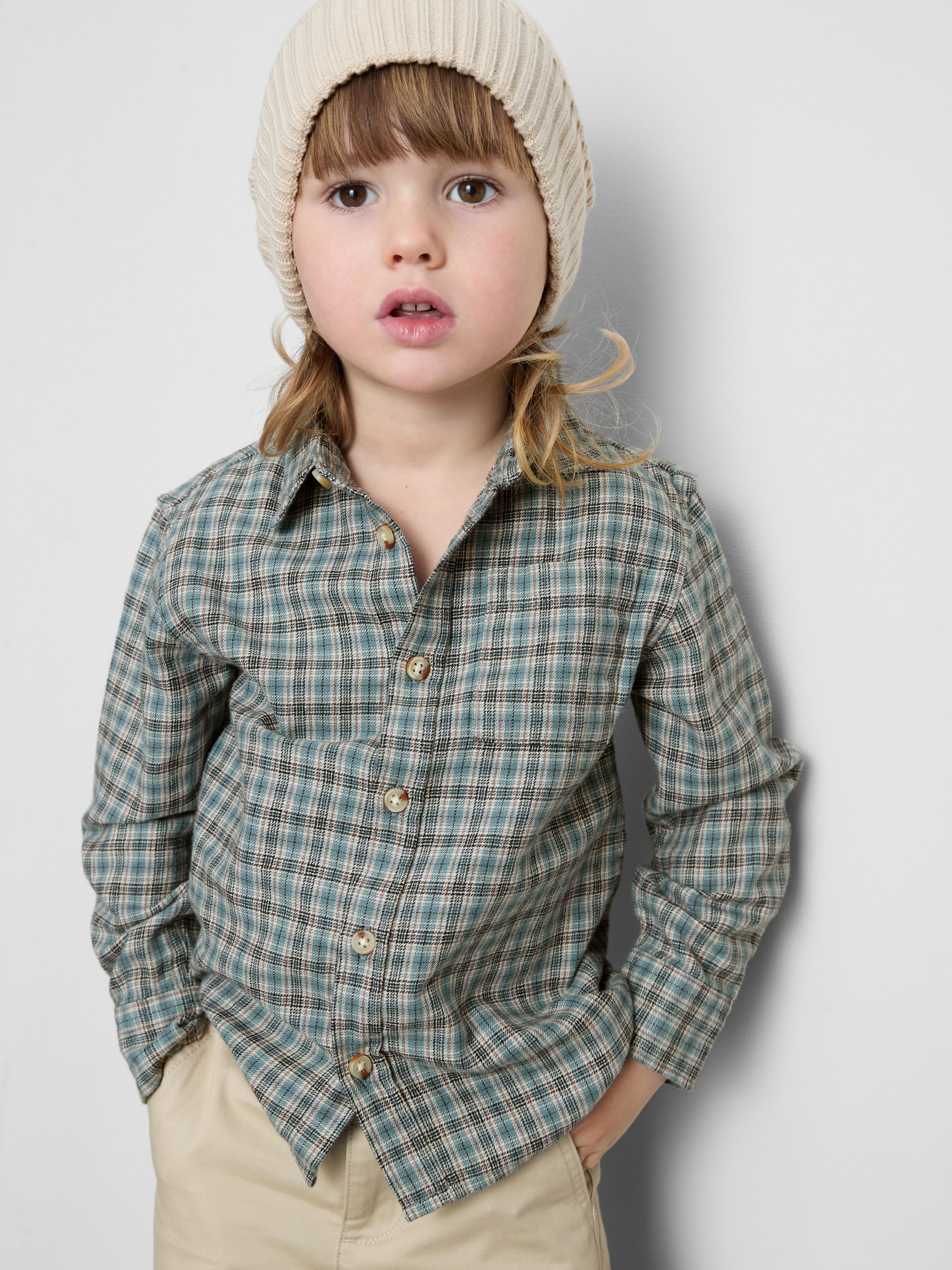 1.5-8yrs | The Edit Check Shirt