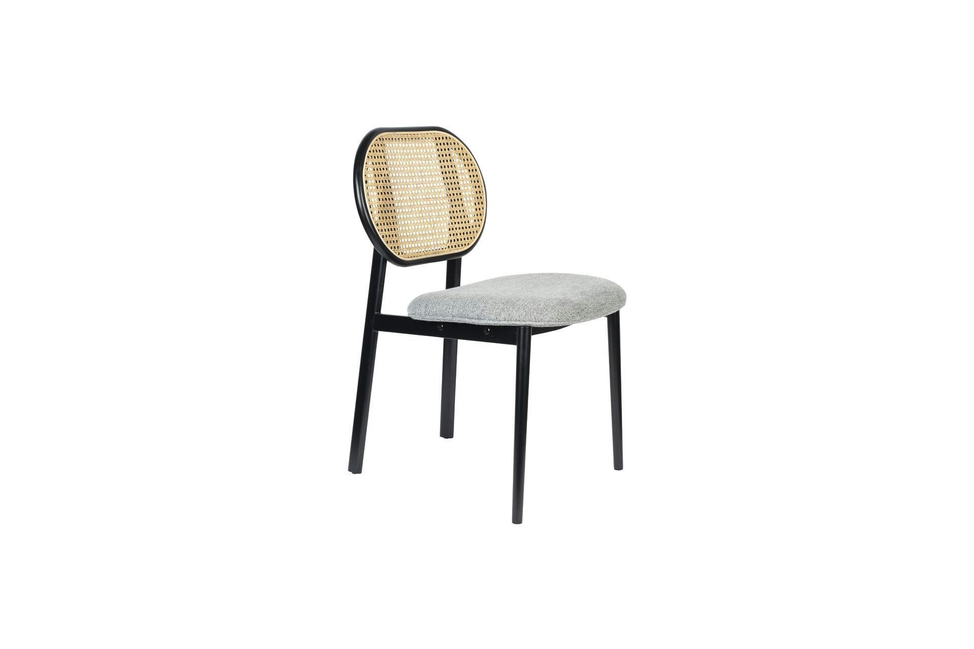 SPIKE - Chaise en rotin beige