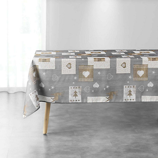 Nappe rectangulaire antitache et infroissable