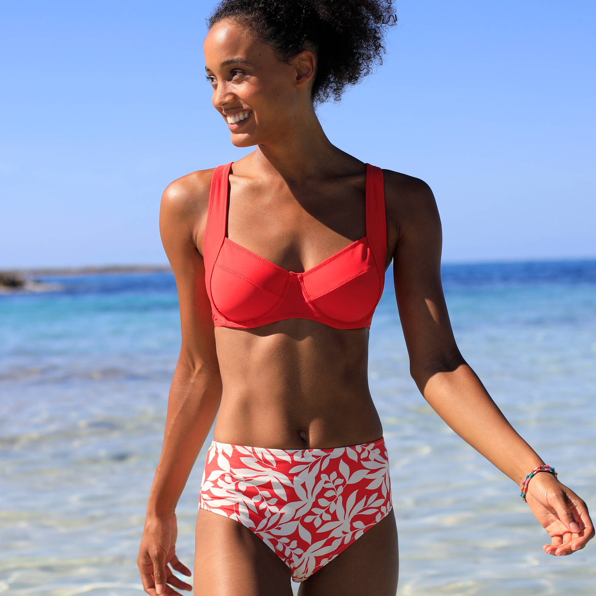 Haut de maillot de bain avec armatures Solaro - forme balconnet