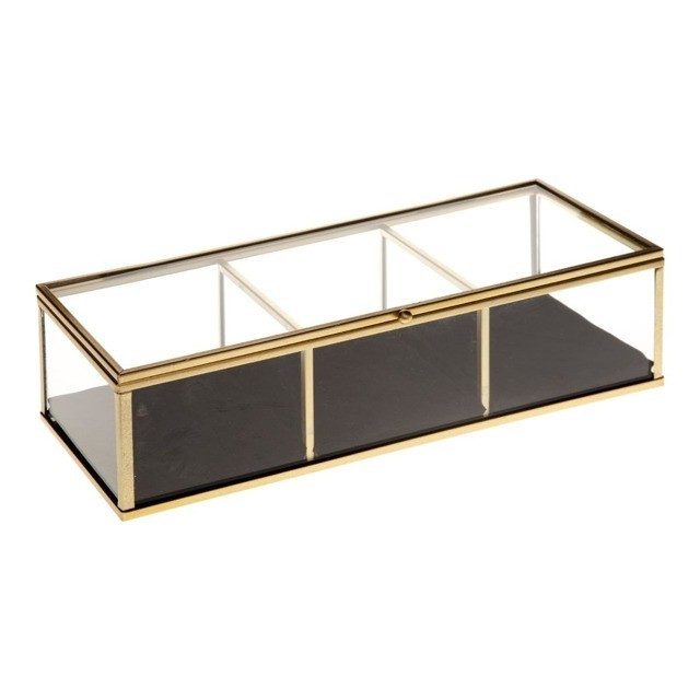 Szkatułka szklana na biżuterię BOX3 25 cm