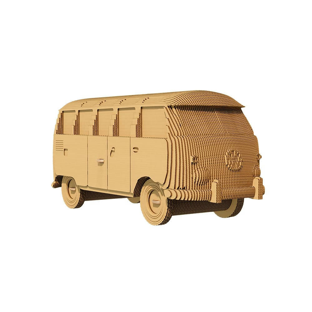 - Puzzle 3d van w carton naturel