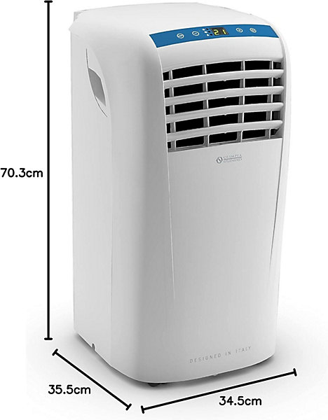 Climatiseur portable 3en1Refroidissement ventilation déshumidification, 8 000 BtuH 2 Kw