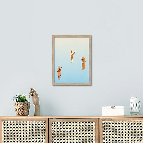 Affiche surfers l.30 x H.40 cm Dada Art
