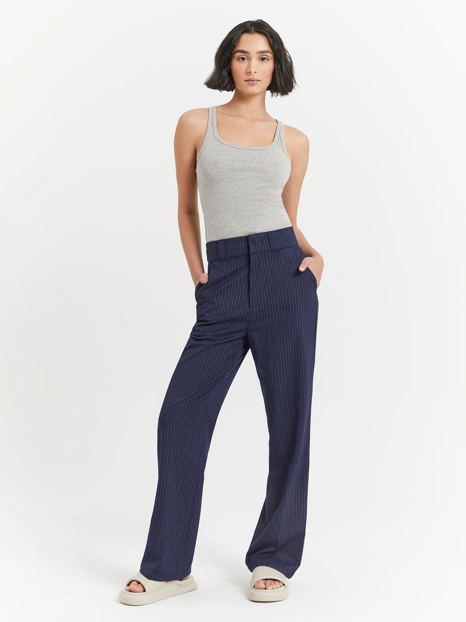 Danny Pinstripe Pants