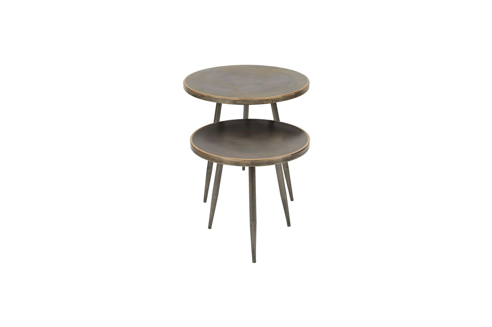 FLAXIEU - Set de 2 tables d