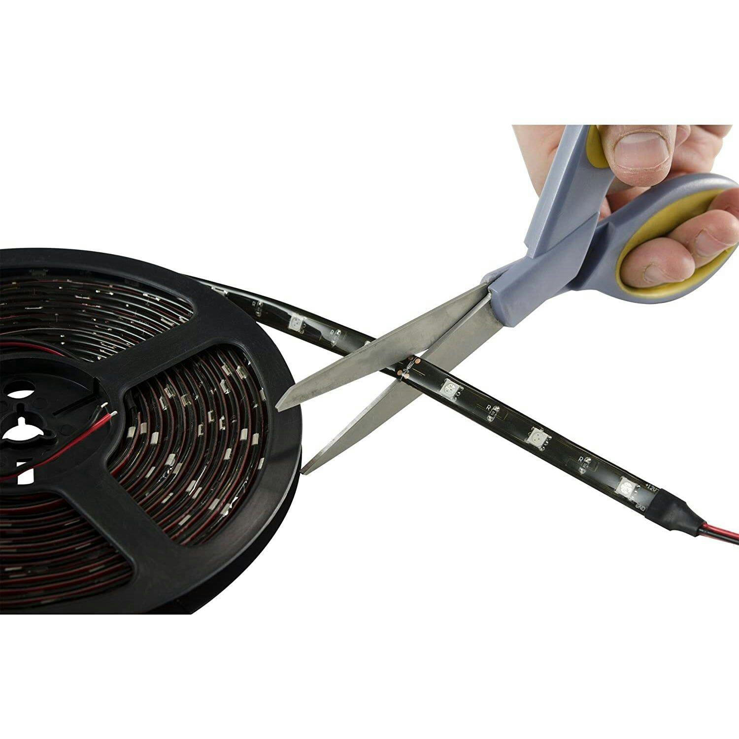 Alpena Mega Max 12V LED Bulk Roll Light Strip For Interior & Exterior, Waterproof, 5-m, Assorted