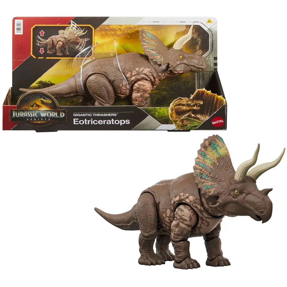 Jurassic World Gigantic Trashers Eotriceratops figure