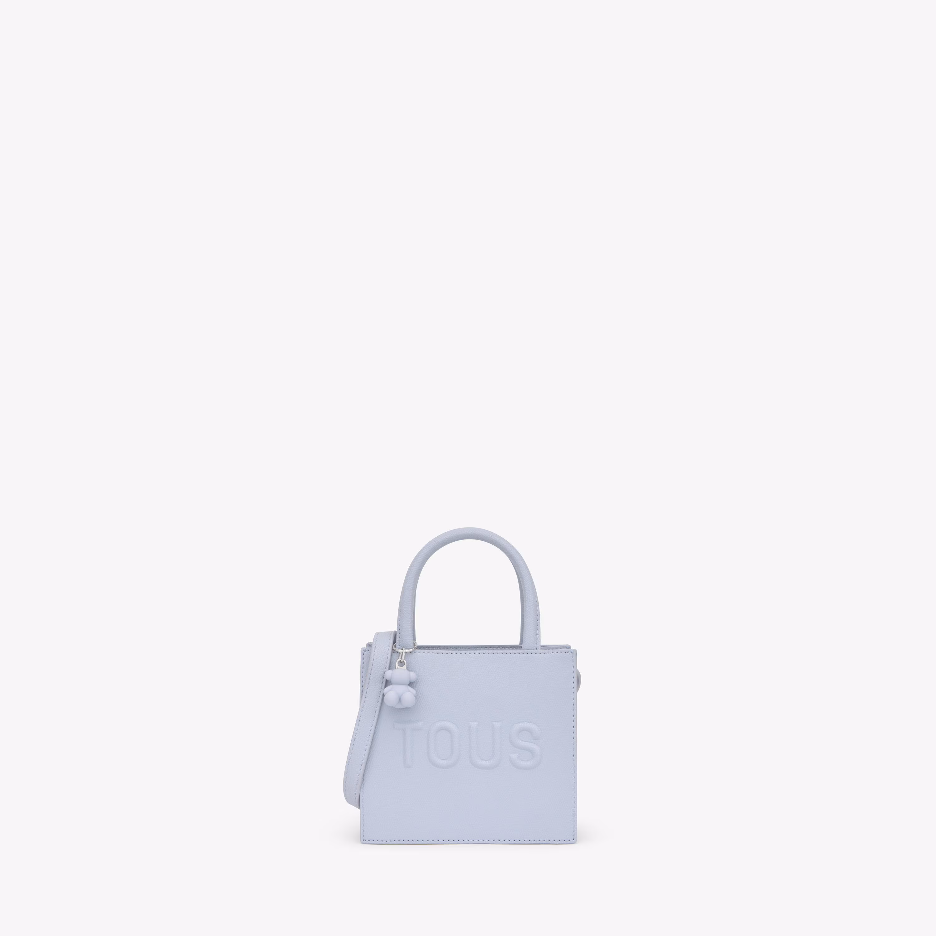 Bolso mini cube azul TOUS Back to basics