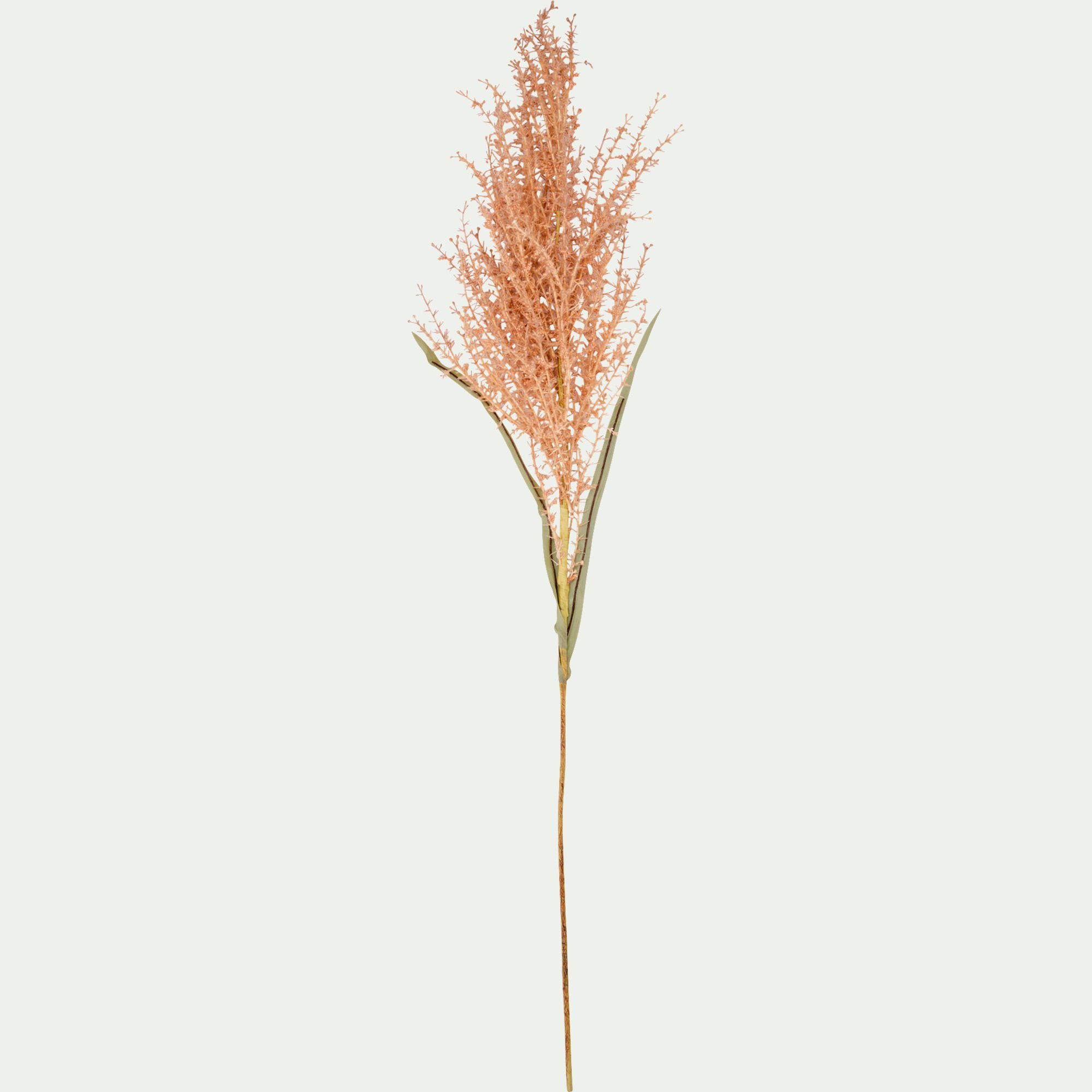 LIERI - Branchage de Noël artificiel de pampa H114cm - marron