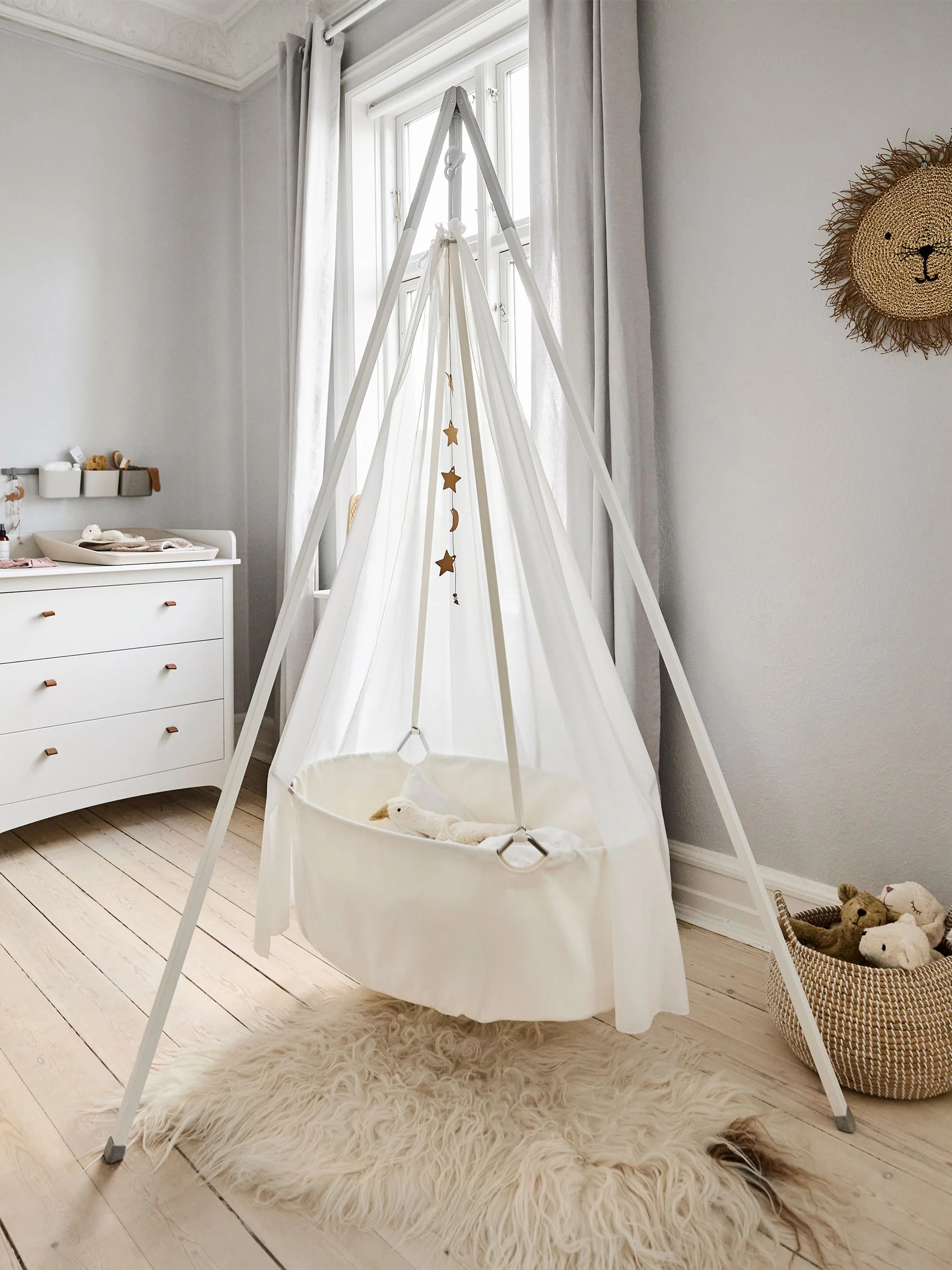 Wiege Leander Classic mit Matratze