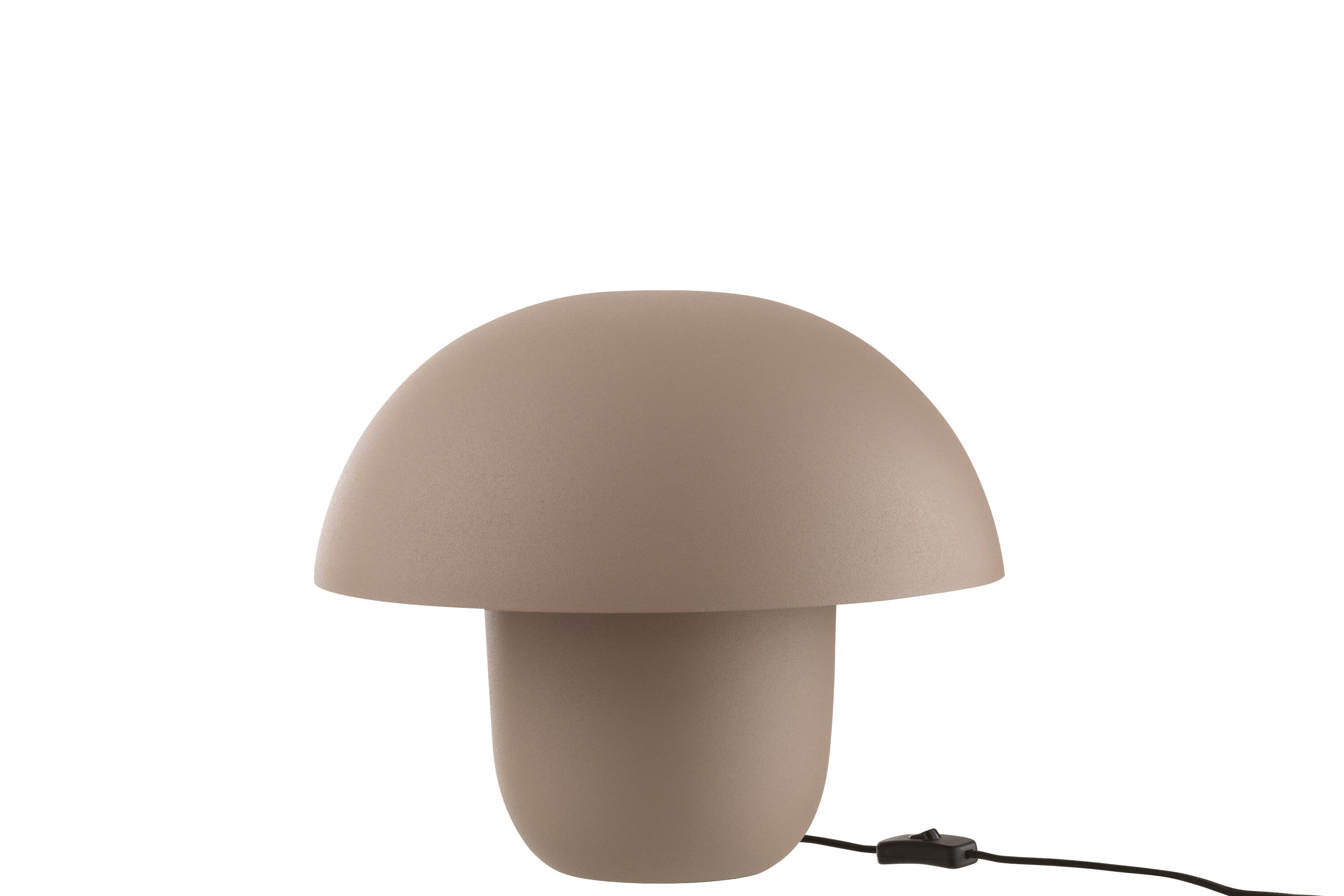 J-Line tafellamp - ijzer - taupe - medium