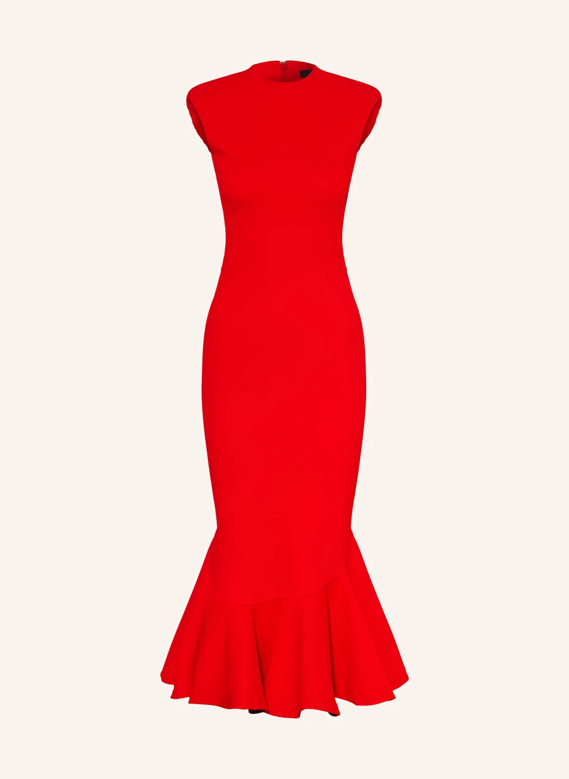 JACQUEMUS Etuikleid LA ROBE PALMIER mit Cut-out und Volants