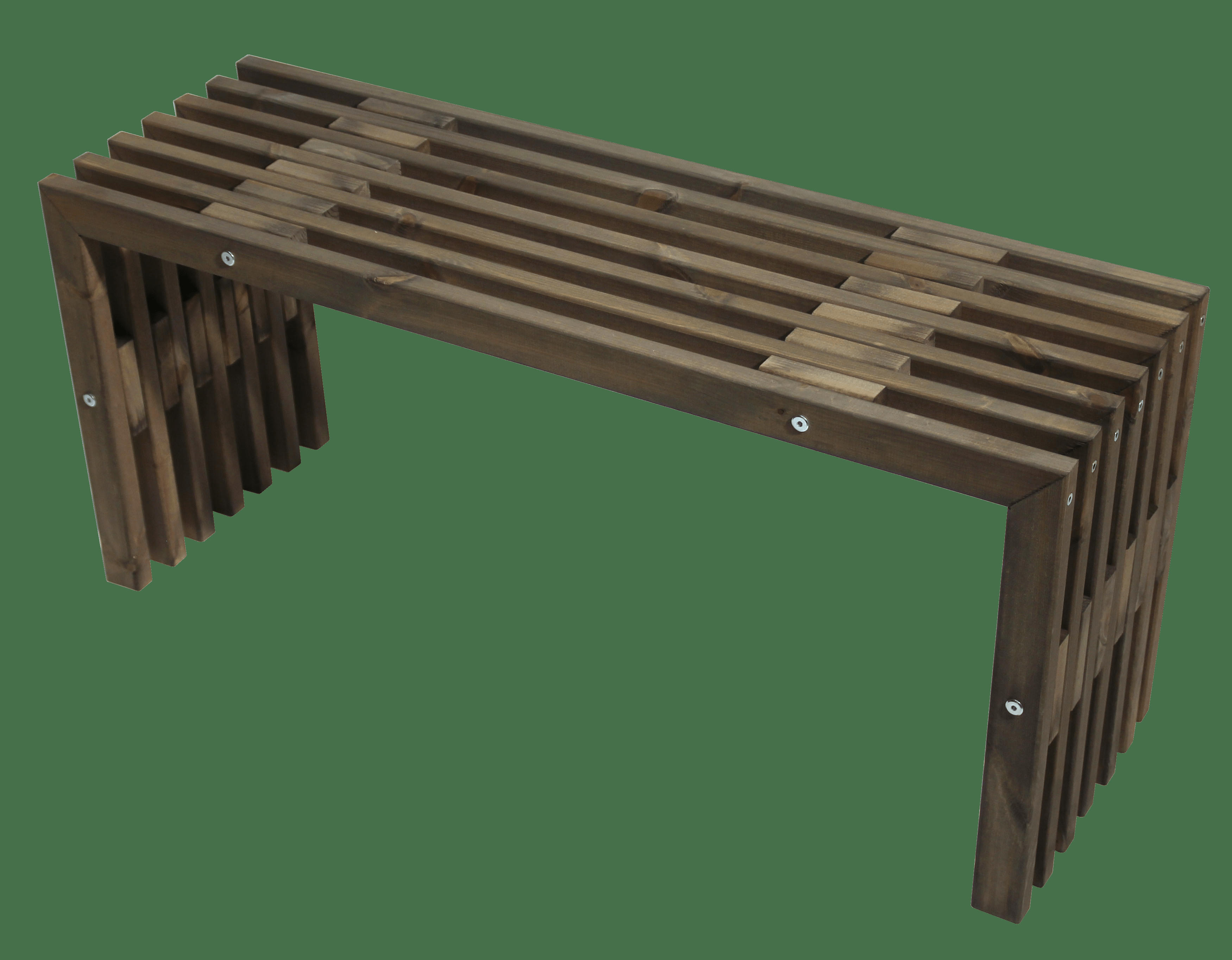 D-BENCH - Banc déco 100 cm pin - gris, huilé