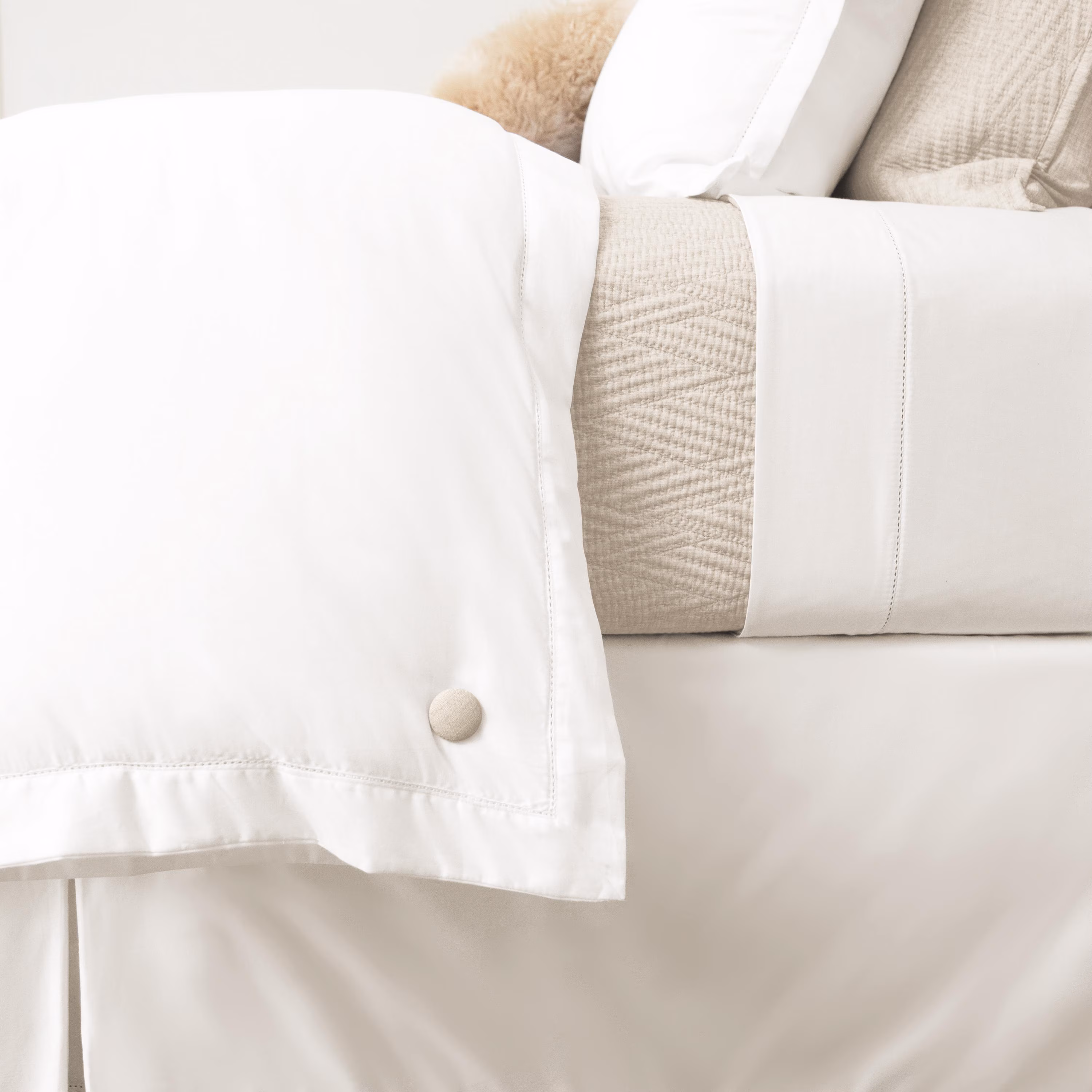 Primpins Duvet Clips - 20 Colors Classic Linen Collection - Locking Pin Fasteners - Keeps Comforter from Shifting in Cover