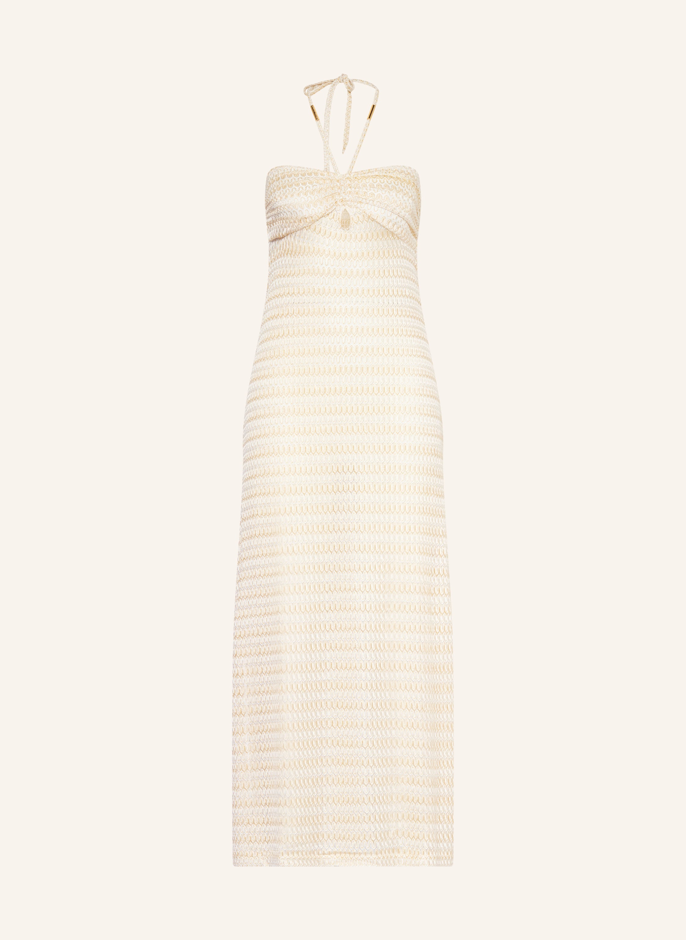 MELISSA ODABASH Strandkleid MILA mit Glitzergarn und Cut-out