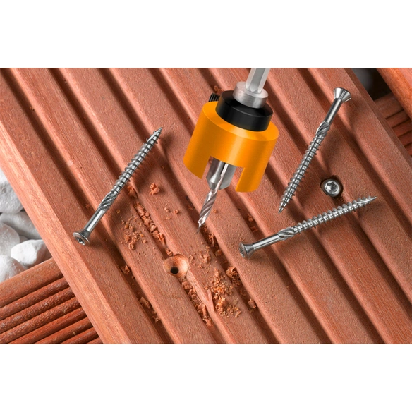 HSS-Bohrer, HARTHOLZBOHRER MIT SENK.5MM SB