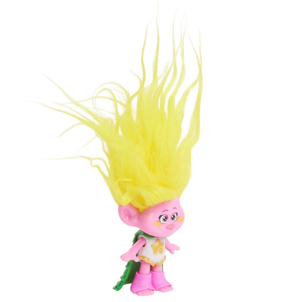 Figurine Troll Viva bleu et jaune