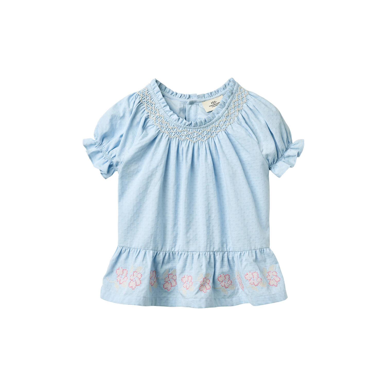 Blouse w. Smock w. Emb.