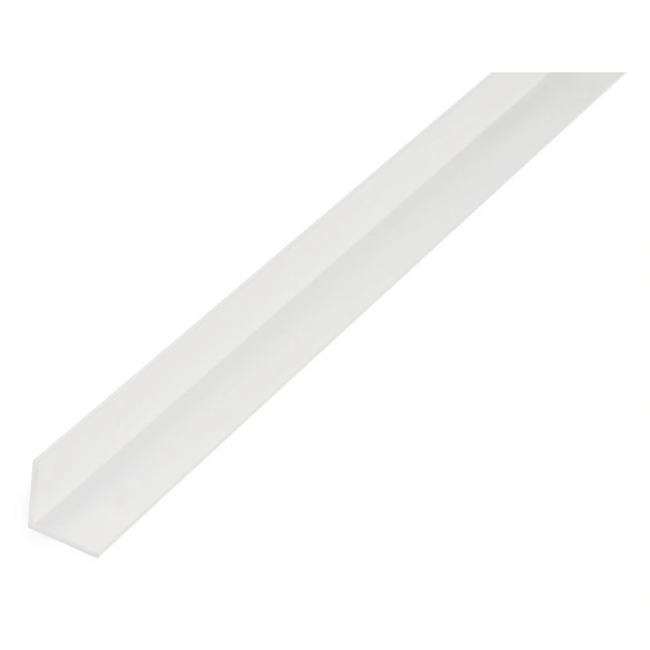 Winkelprofil, BxHxL: 2 x 2 x 100cm, Hart-PVC (PVC-U)