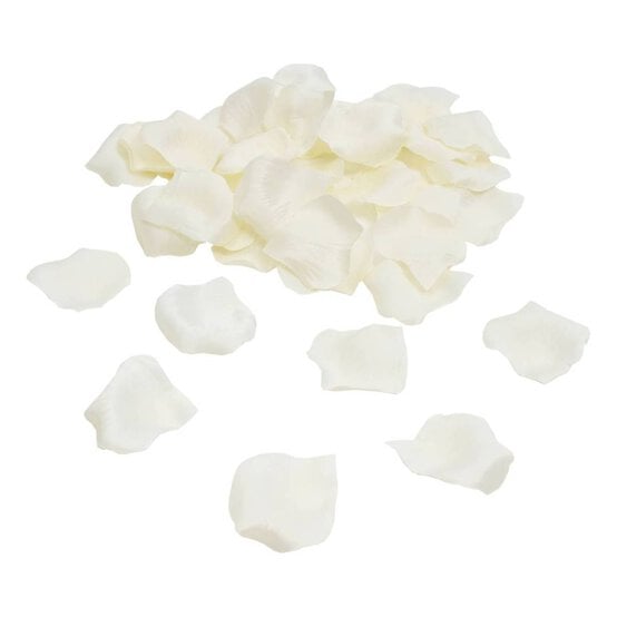 Ivory Rose Petal Confetti 500 Pieces