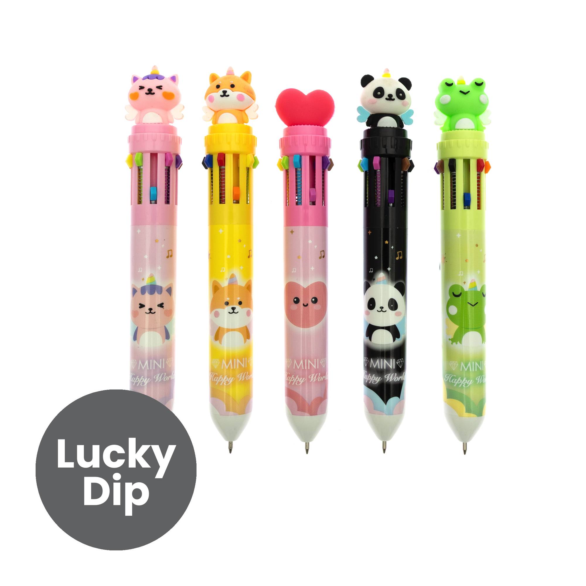 Assorted Cutie 10-Colour Pen