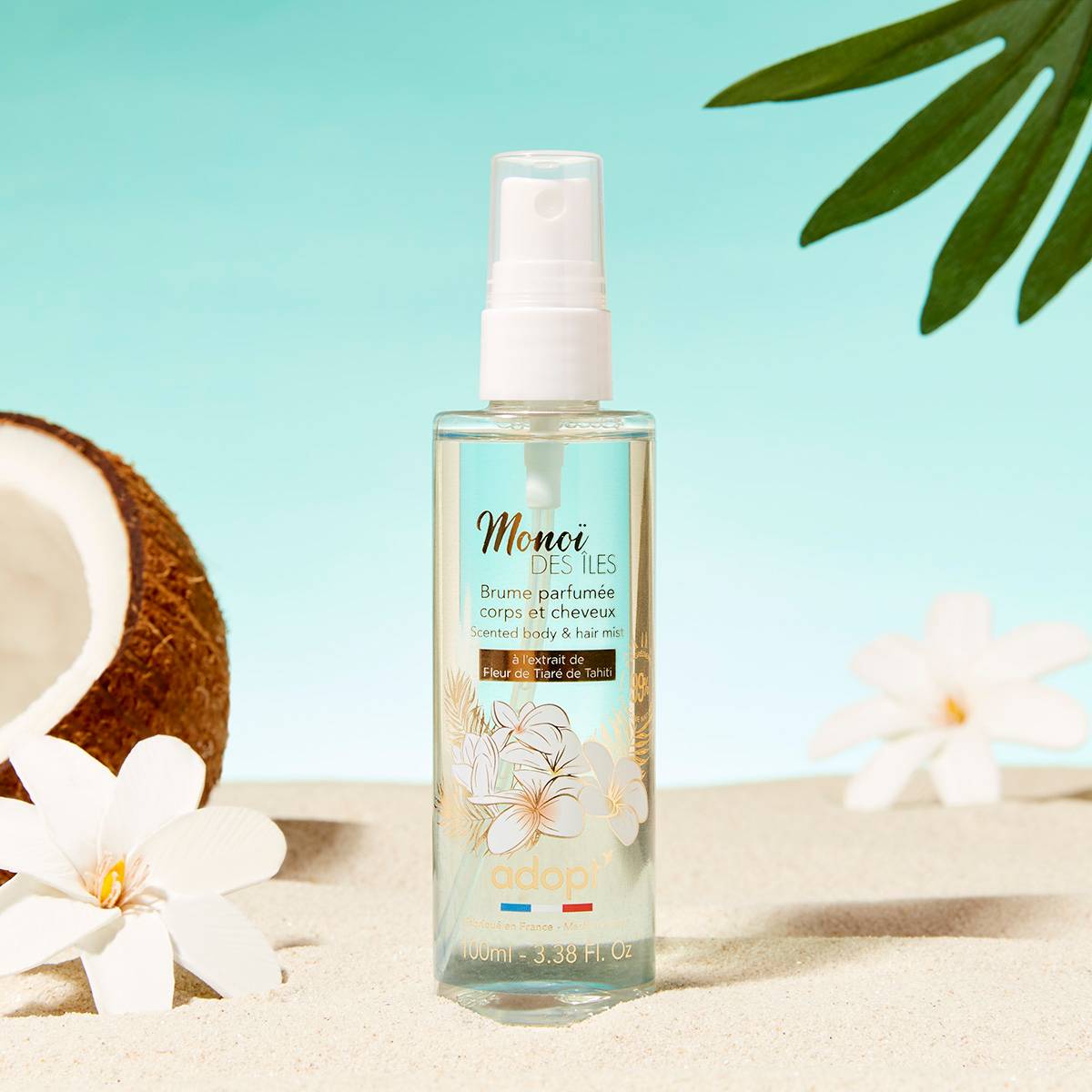 Monoï des îlesBRUME PARFUMÉE CORPS ET CHEVEUX 100ML
