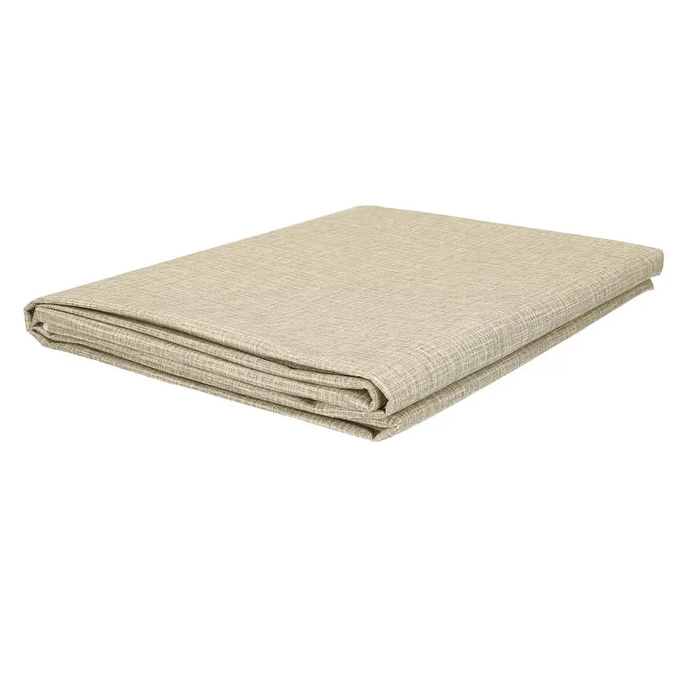 Bellatio Design Tafelzeil - uni beige - 140 x 245 cm