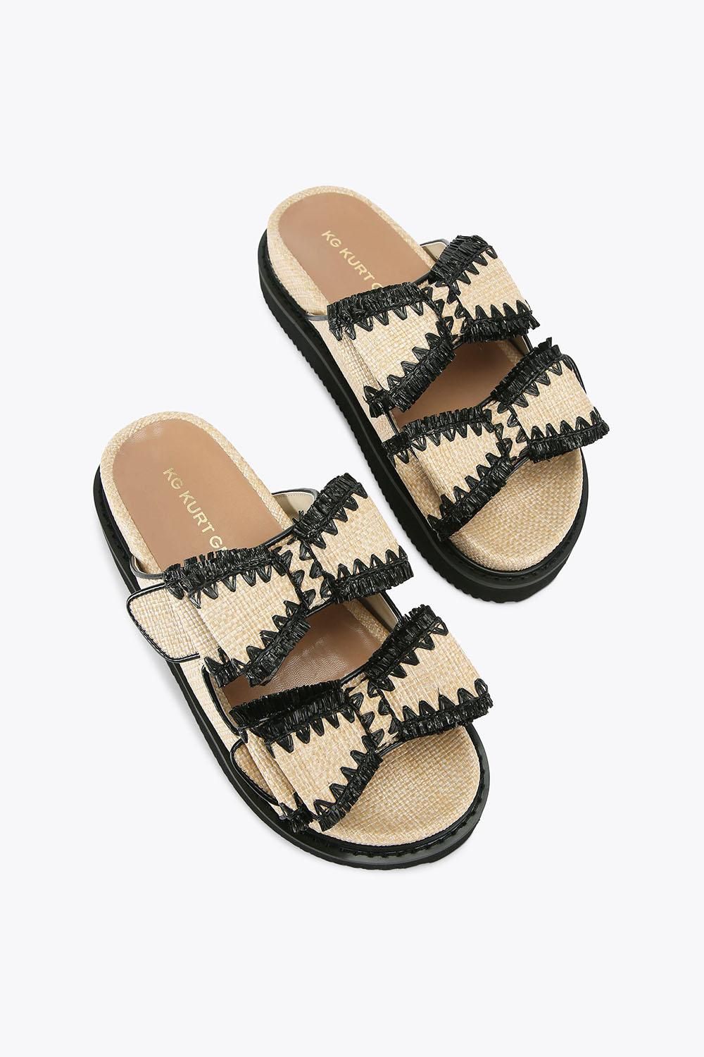 KG Kurt Geiger Robbie' Fabric Sandals