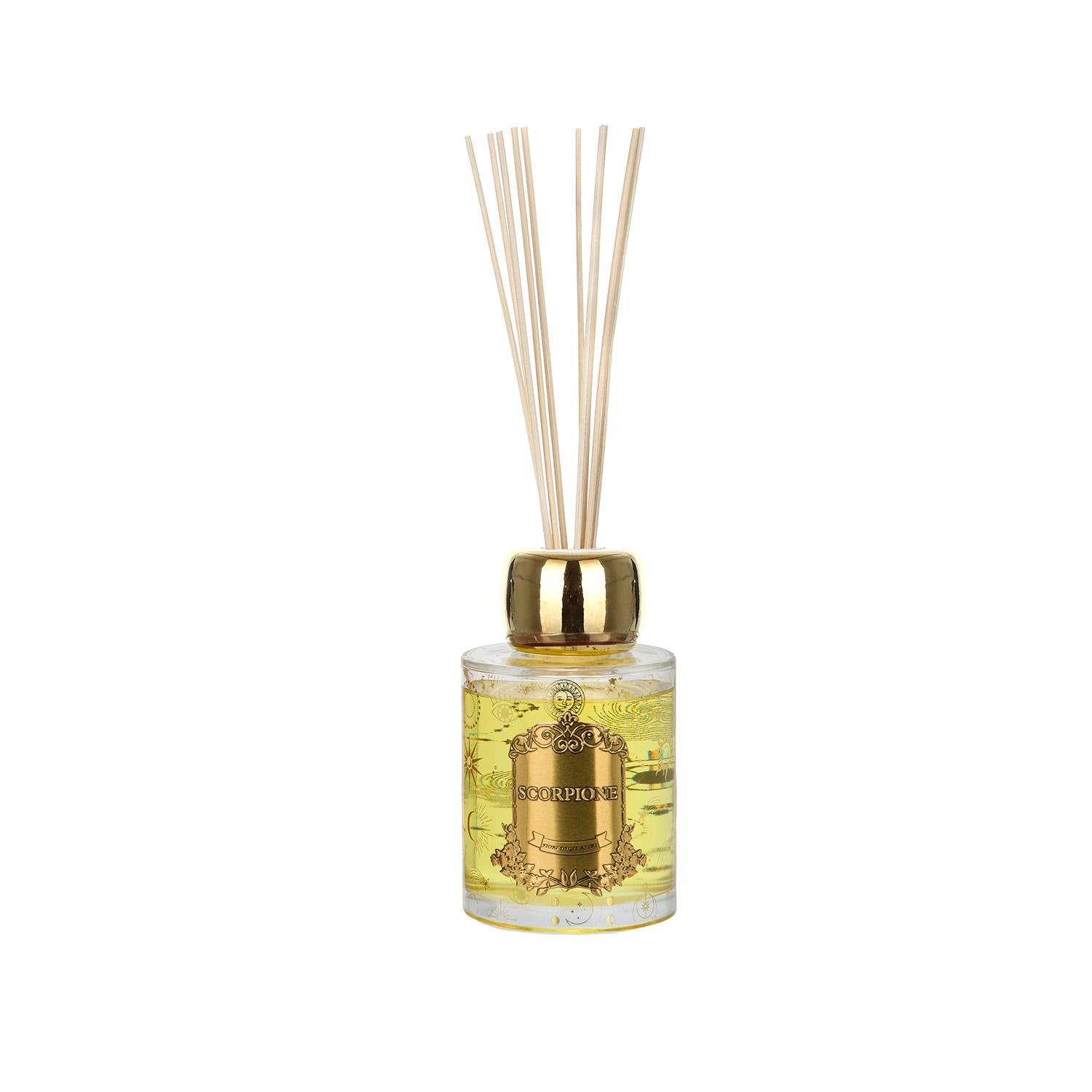 Diffusore ambienti 300 ml Scorpione Zodiaco con bastoncini