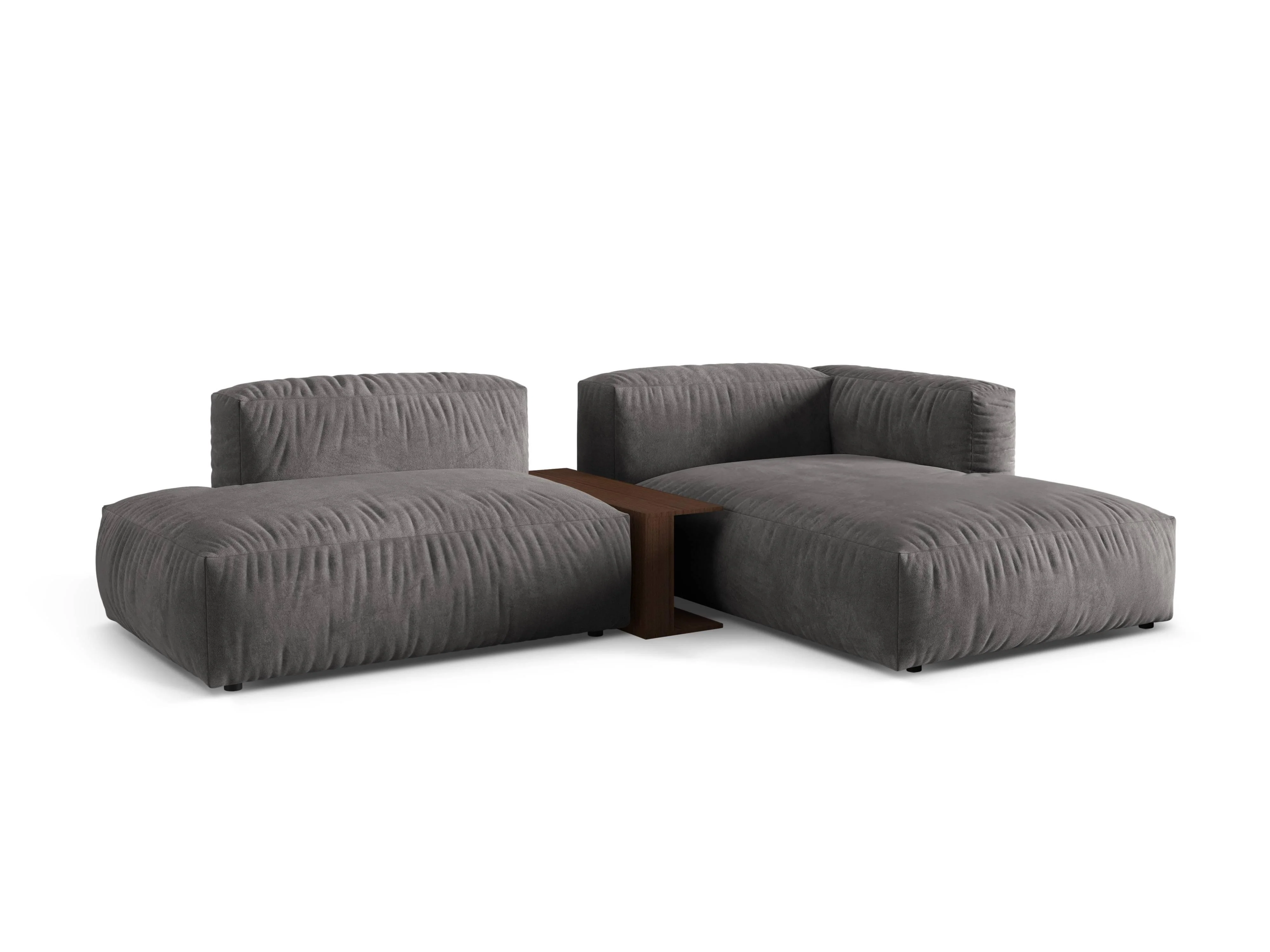 Hoekbank Martina rechts velvet