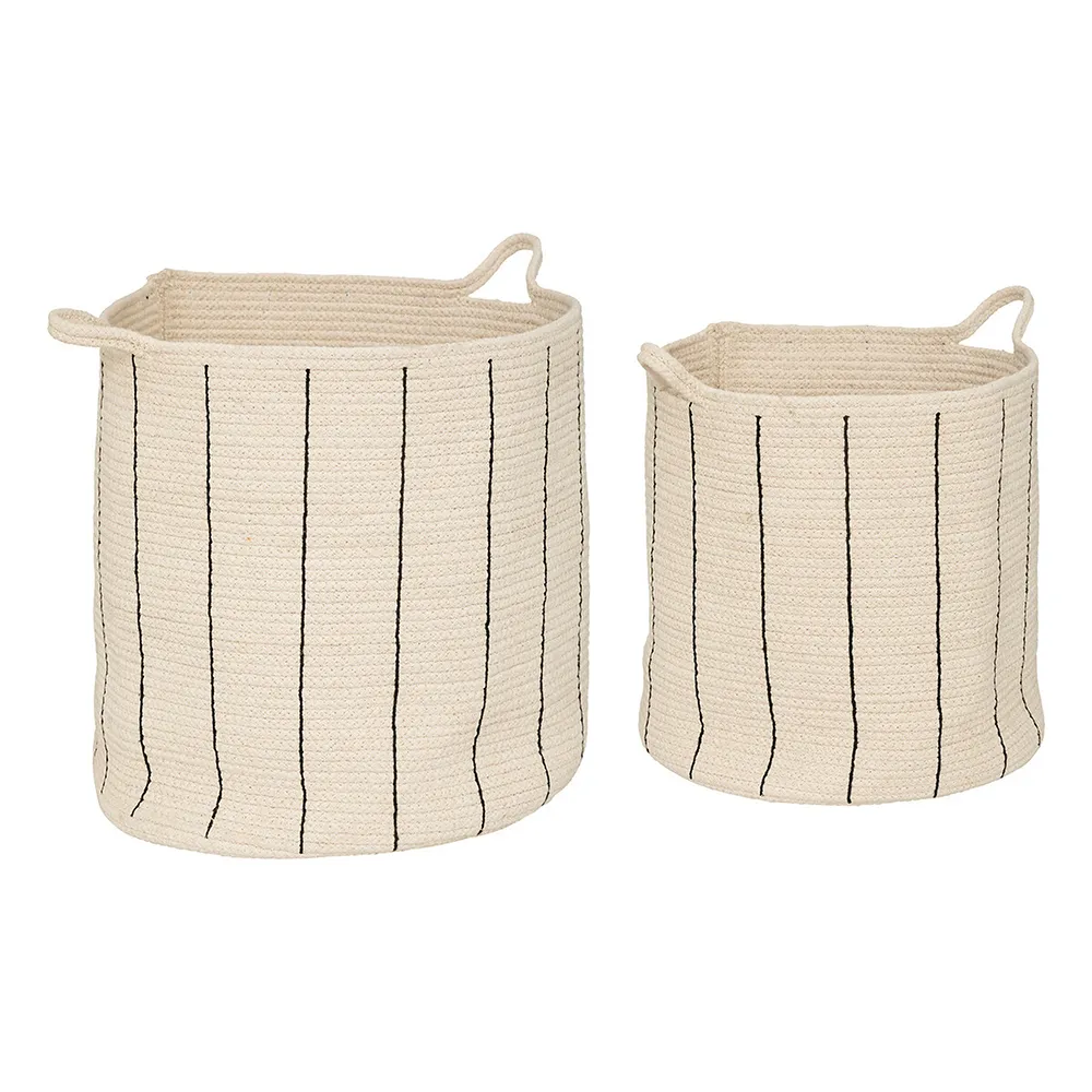 Atmosphera Cosy clothes basket 2 units