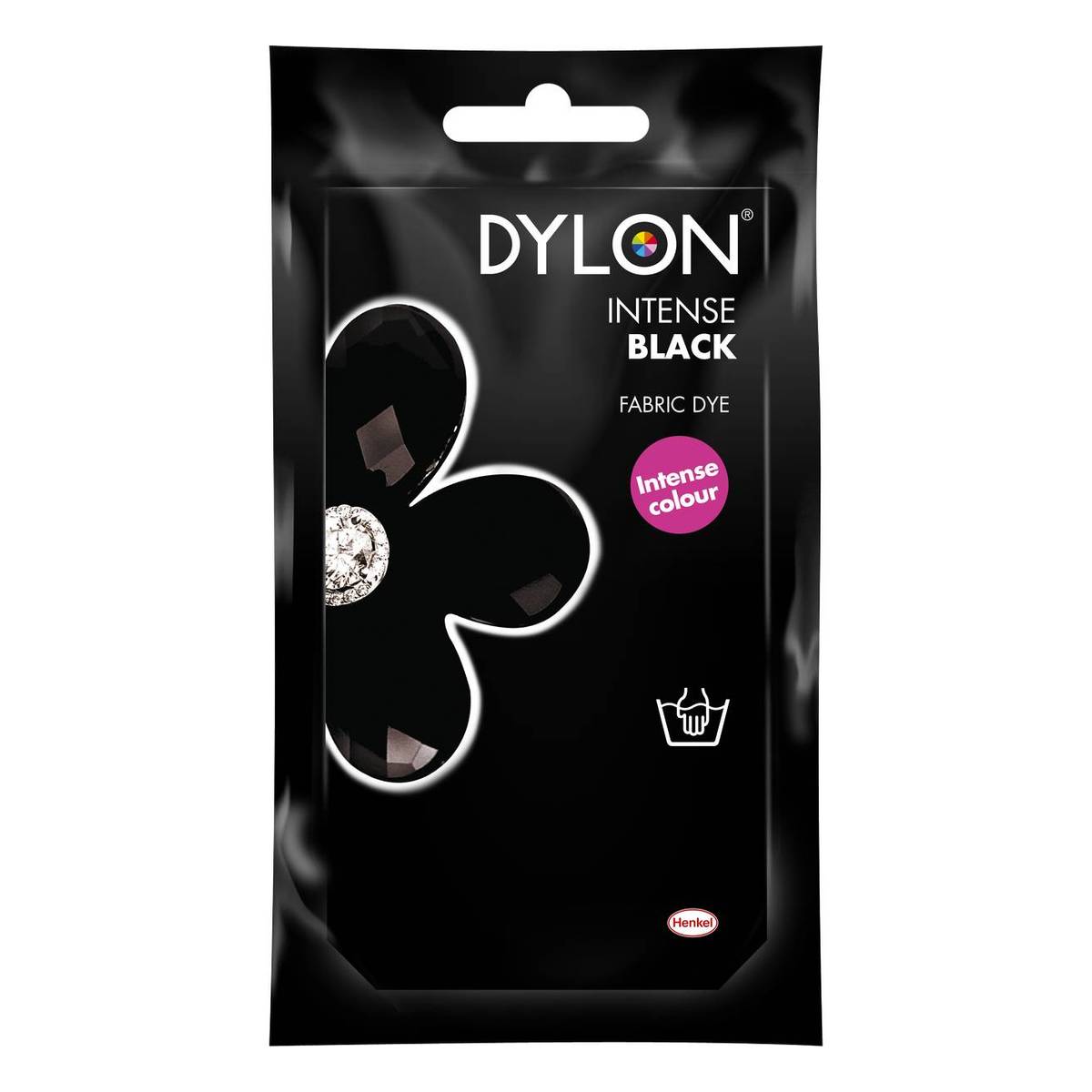 Dylon Intense Black Hand Wash Fabric Dye 50g