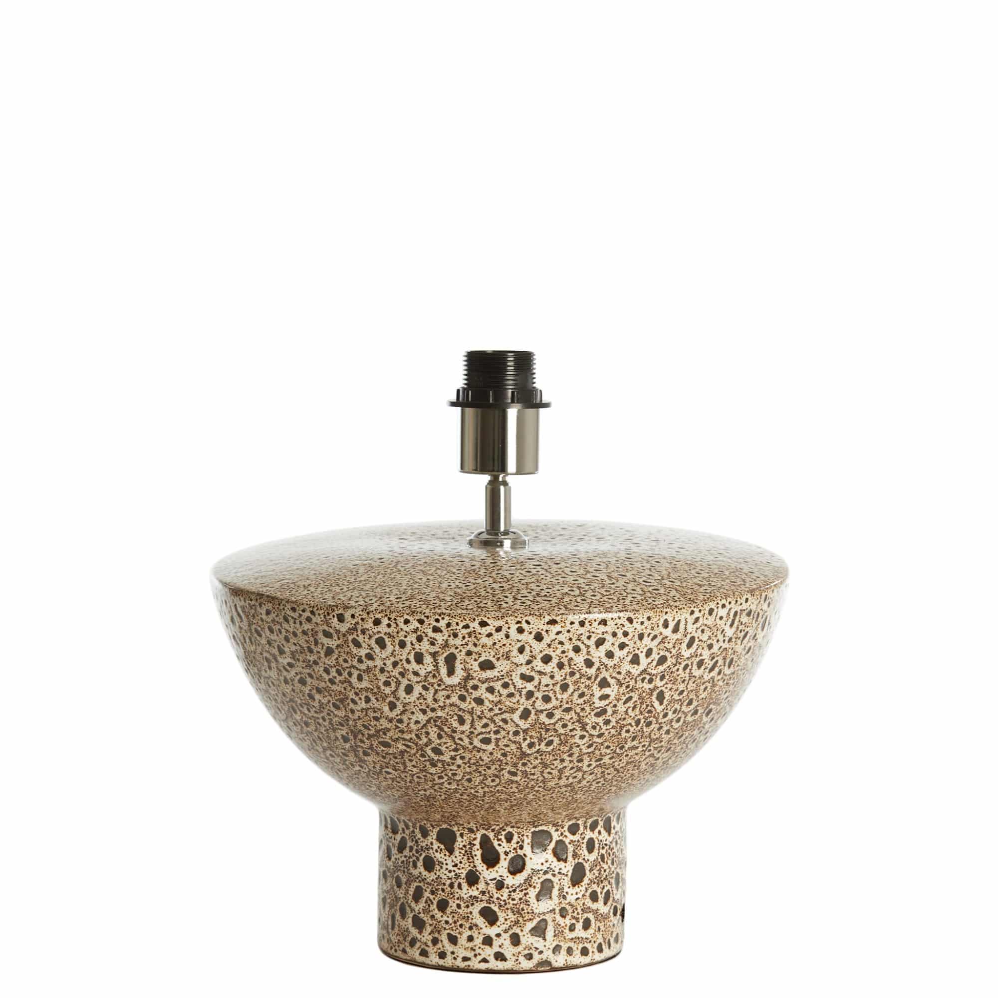 Light & Living lampvoet Yasur - zwart - Ø32cm