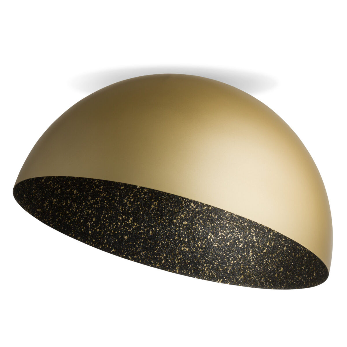Lampa sufitowa złoto-czarna Sfera 1xE27x15W wym: 20x35x35 cm Sigma Lighting