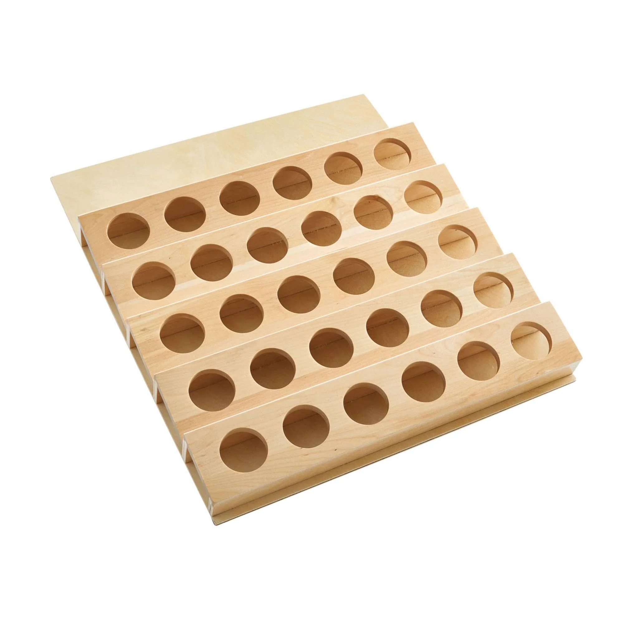 Rev-A-Shelf 22'' Custom Wooden Kitchen Drawer Insert for K-Cup, 4CDI-24