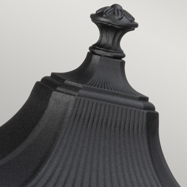 Lampa ogrodowa czarna Cotswold Lane wys:54,4 cm 2xE14x60W IP44 Feiss