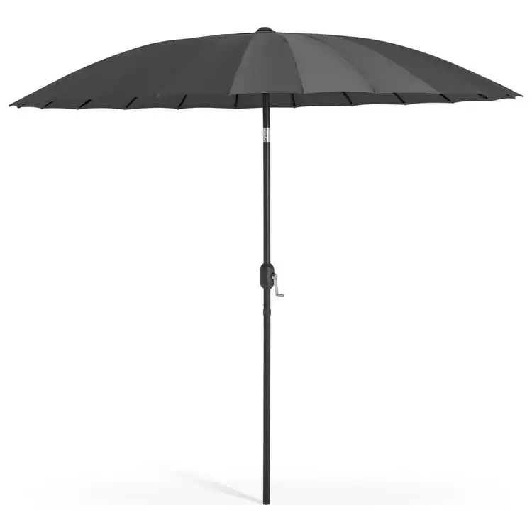 Habitat Shanghai 2.7m Garden Parasol - Grey