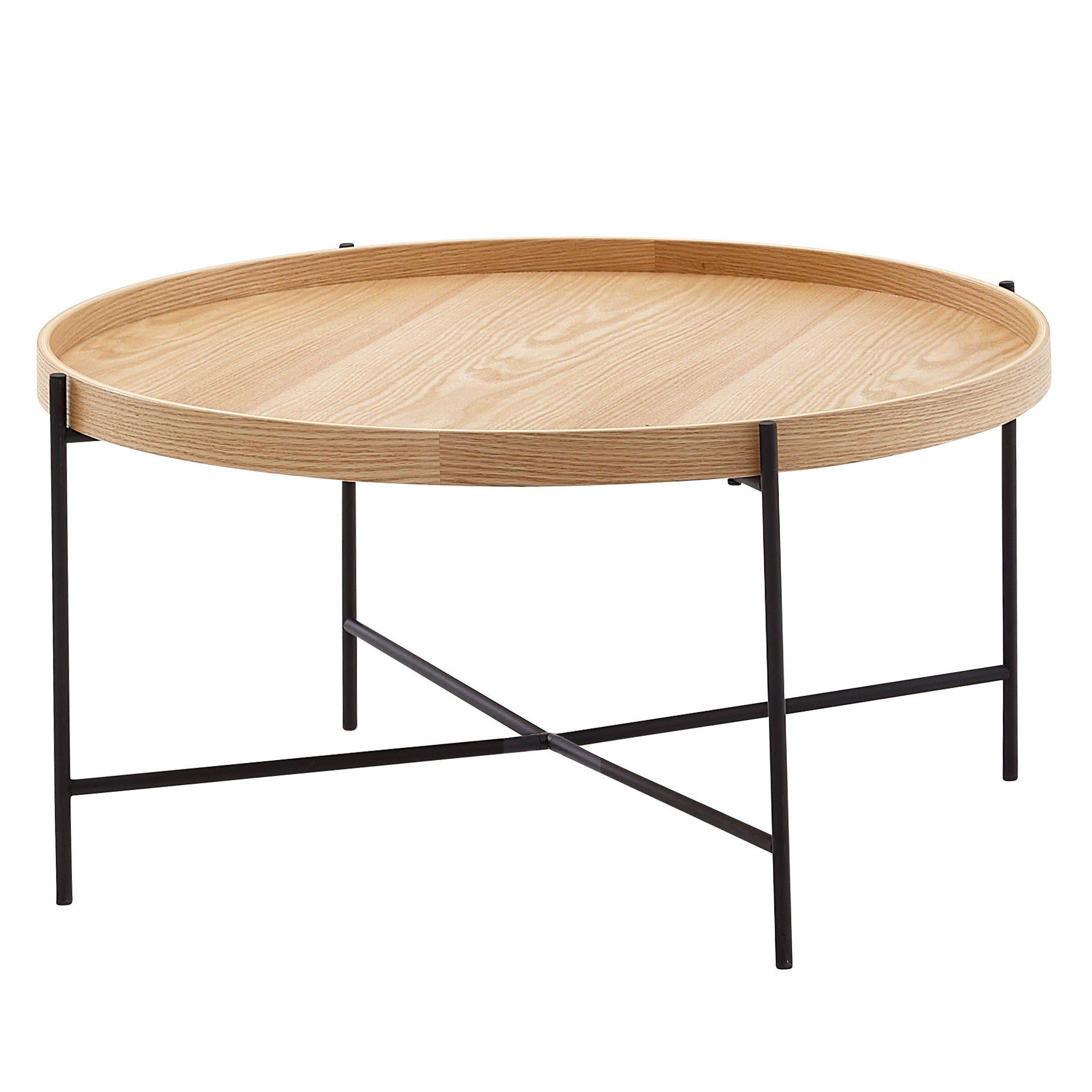 FineBuy Stolik kawowy mdf Brązowy