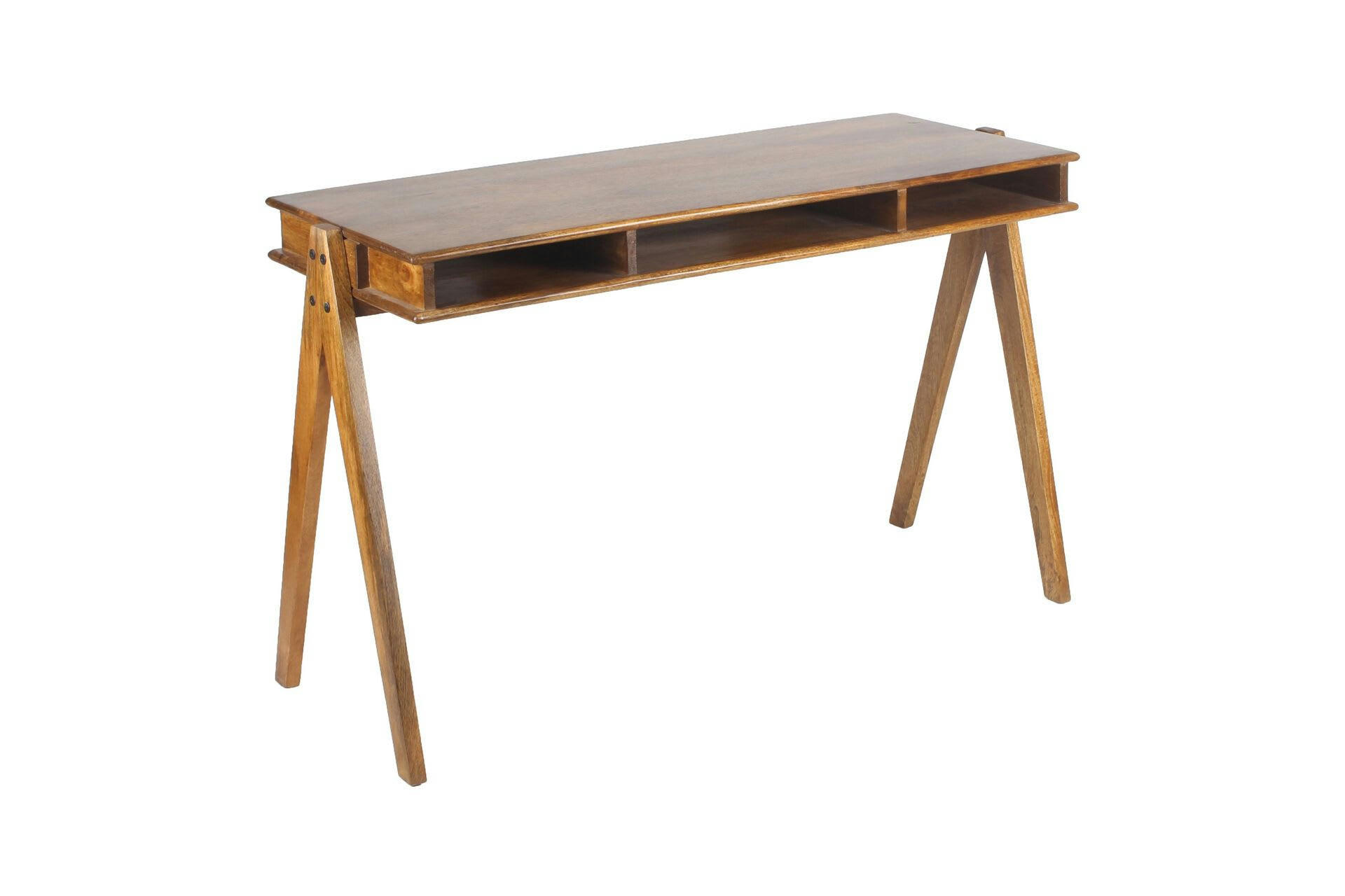 TANIA - Bureau en bois marron