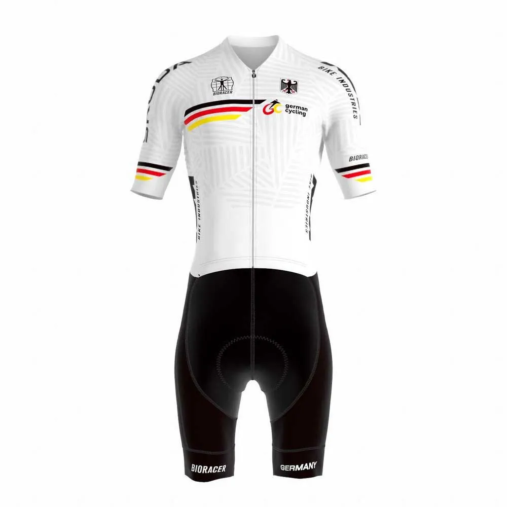 Bioracer Germany Icon Aero short sleeve Race Suit