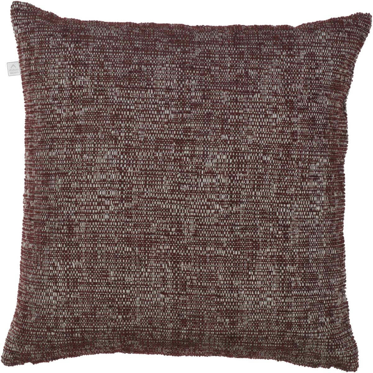 - Coussin - rouge doux 45x45 cm avec un motif mixte