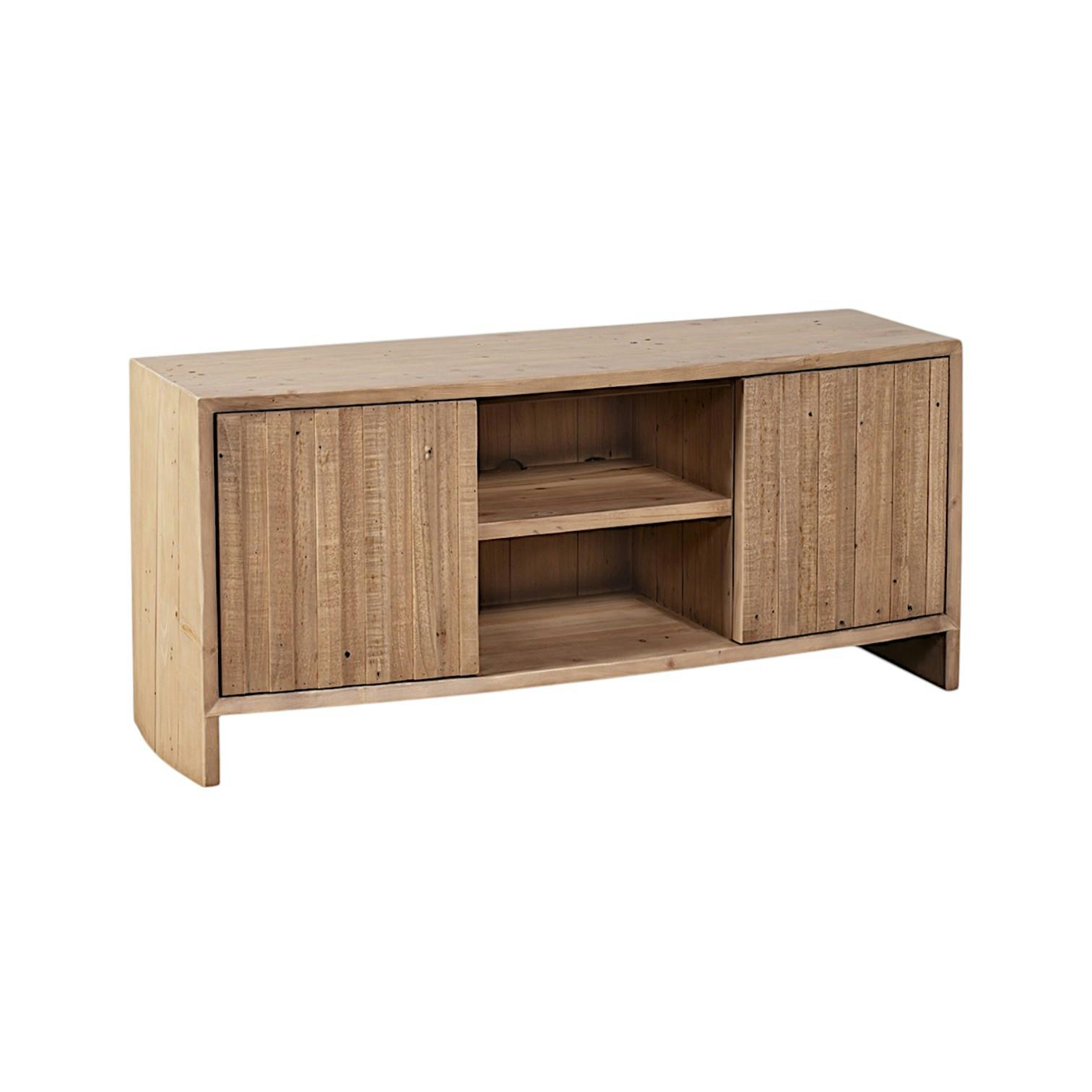 Meuble tv en bois recyclé FSC NELSON