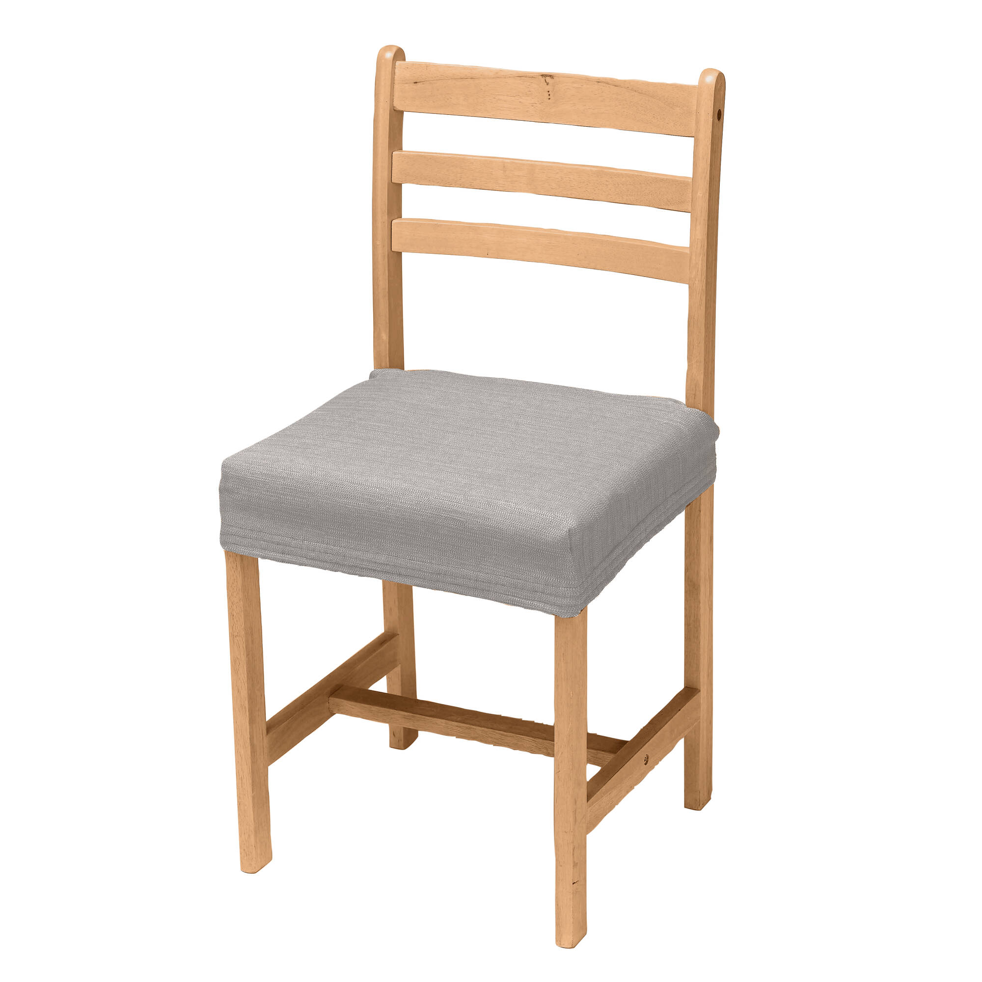Housse chaise unie extensible - housse intégrale ou assise seule