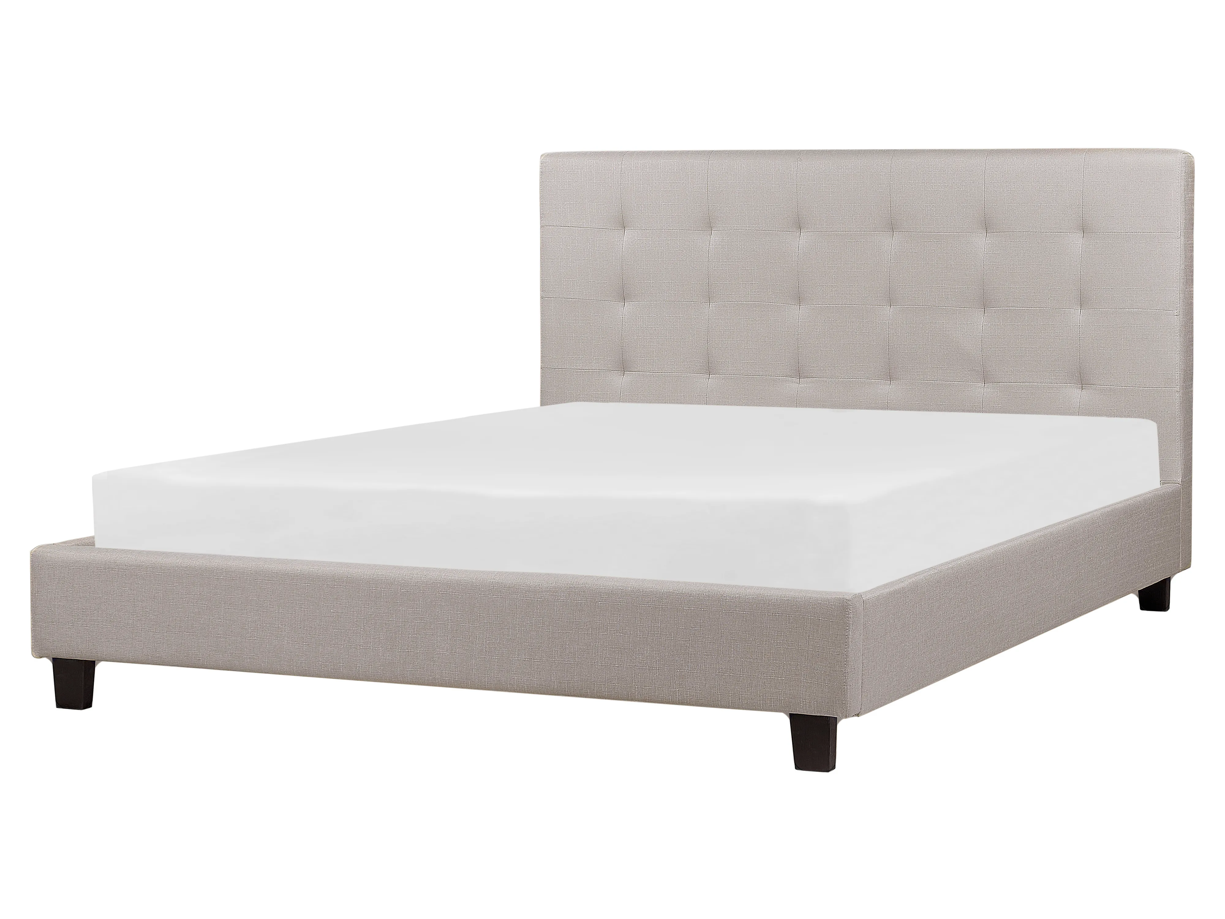 Bed Fabric LA ROCHELLE 160 x 200 cm (EU King Size) Light Grey