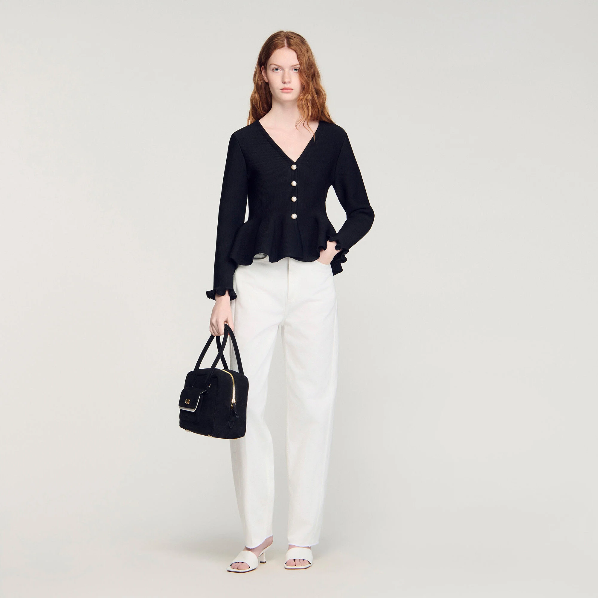 Cardigan à basque
