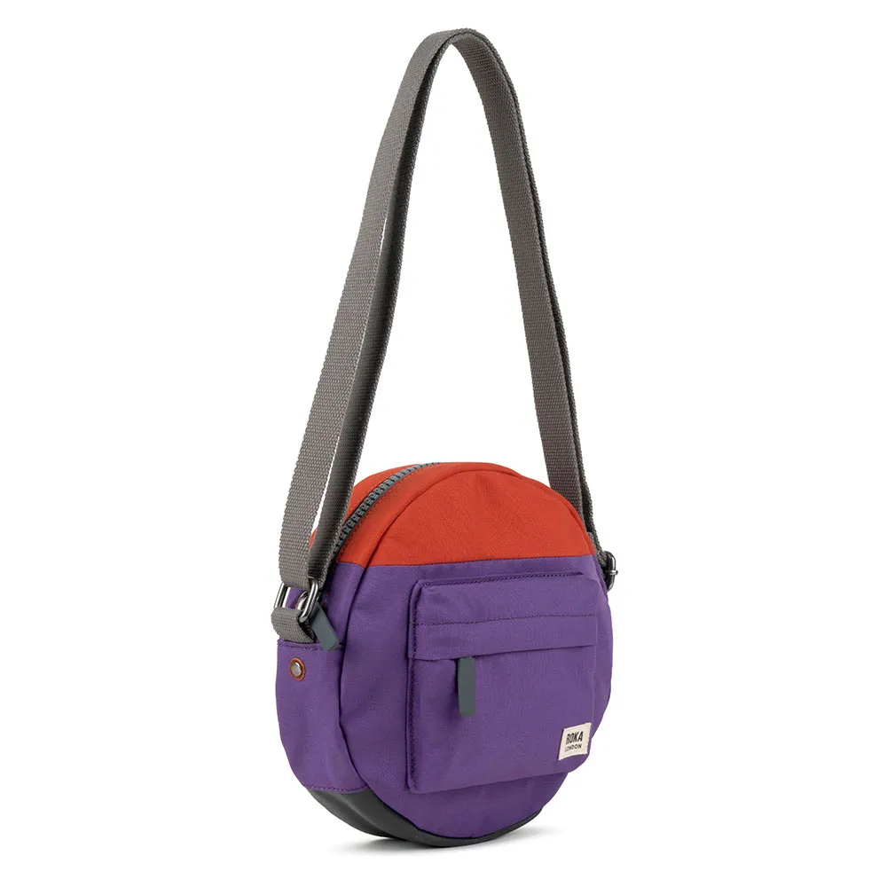 Roka London Paddington B Two Tone Recycled Nylon crossbody