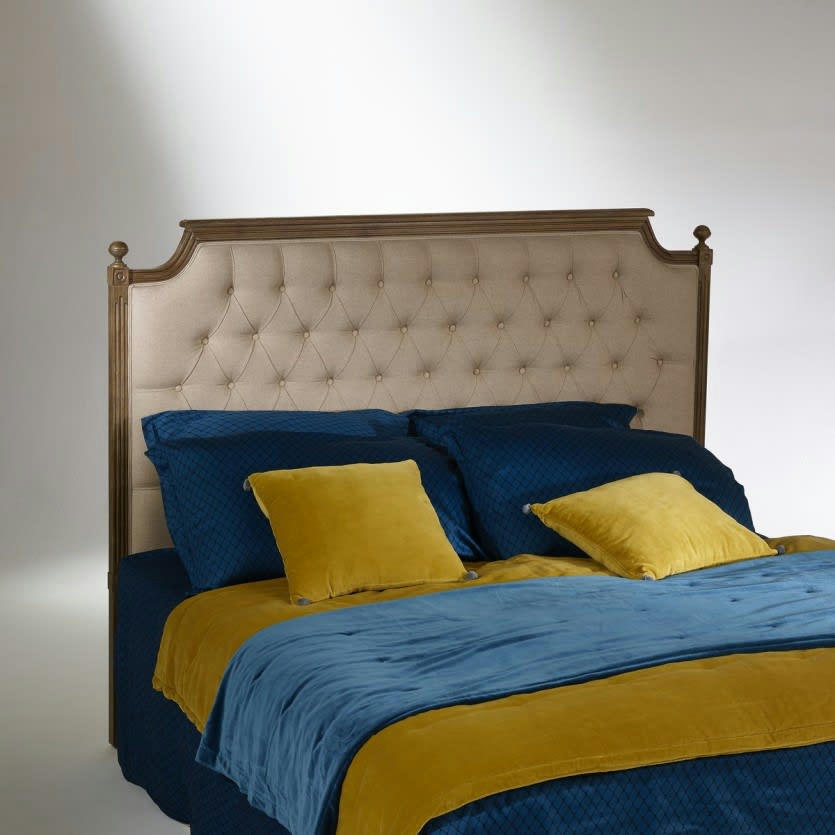 VENICE - Tête de lit en chêne et lin