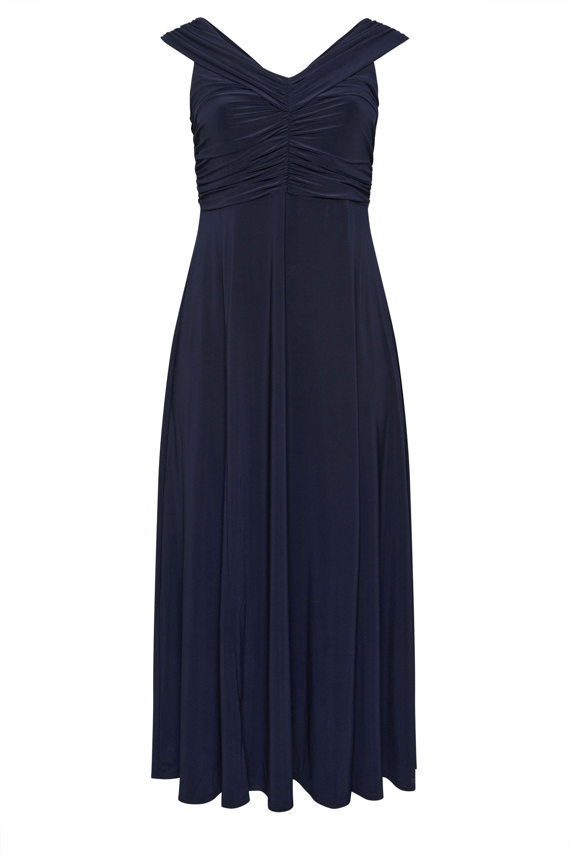 Yours Gathered Front Maxi Dress